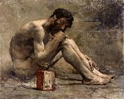 Jules Bastien-Lepage Diogenes painting